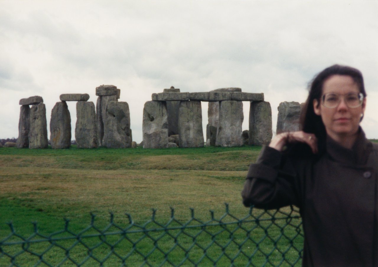 AandM visit England 1993- Stonehenge